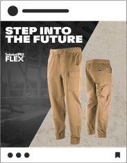 Social media posting with Timberland Pro work pants