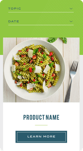 Hans Kissle mobile website Product page