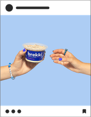 brekki being passed between hands