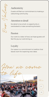 Our Values | How We Come to Life