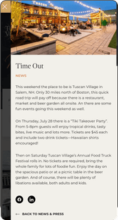 Time Out event