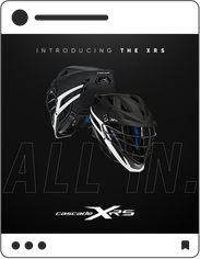 Cascade XRS social media post "Introducing the XRS" on black