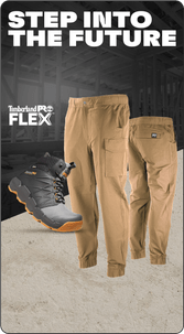 Step into the future with Timberland Pro boots and work pants